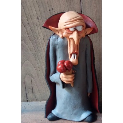 The big vampire with the ice cream. The big vampire with the ice cream.