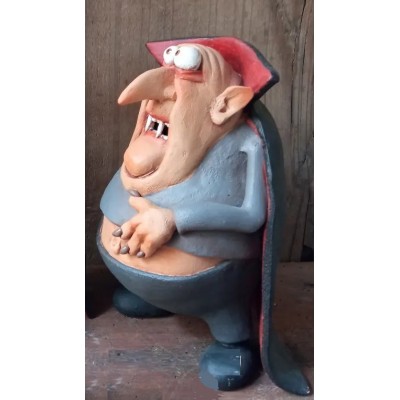 The big vampire with his hand on his belly. The big vampire with his hand on his belly.