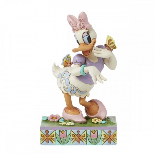 Daisy Duck mit Schmetterlingen. (von Jim Shore)