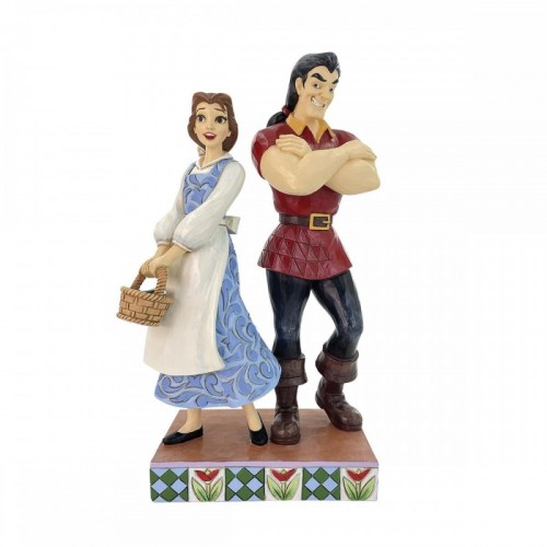 Belle und Gaston. (von Jim Shore)