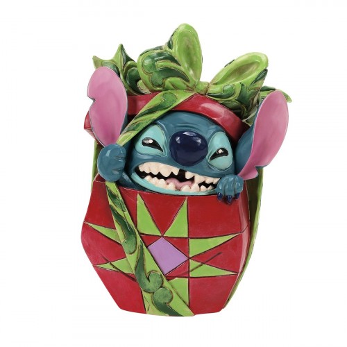 Stitch nel pacco regalo. (by Jim Shore)
