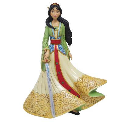 Mulan standing with sword. (by Jim Shore) Mulan standing with sword. (by Jim Shore)