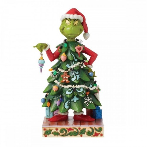 Der Grinch als Weihnachtsbaum verkleidet. (von Jim Shore)