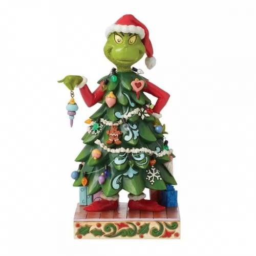 The Grinch in a Christmas Tree Outfit. (by Jim Shore)
