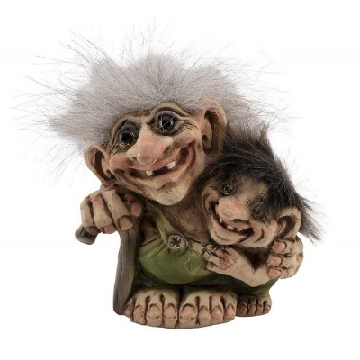 Grandma with her grandson. Troll 229. Grandma with her grandson. Troll 229.