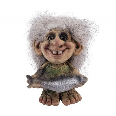 The troll with the fish in his hands. Troll 131 The troll with the fish in his hands. Troll 131