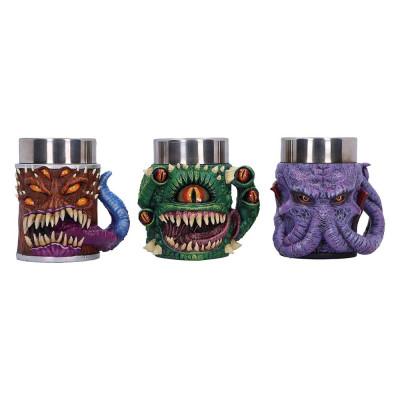 Dungeons & Dragons Mini Monster Tiny Tankards (Set of 3).