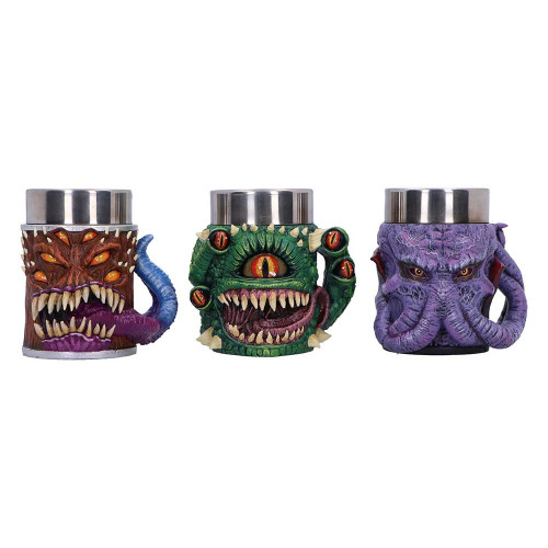 Dungeons & Dragons Mini Monster Tiny Tankards (Set of 3).