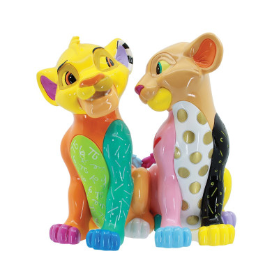 Simba e Nala.(by Romero Britto)