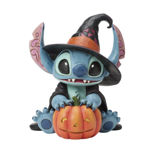 Stitch vestito da strega di Halloween. (by Jim Shore)