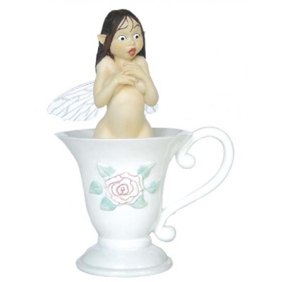 The fairy in the cup of milk. The fairy in the cup of milk.